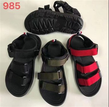Platte sandalen voor heren